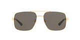 Gucci GG0529S Gold- Men Luxury Sunglasses Grey Lens Gucci