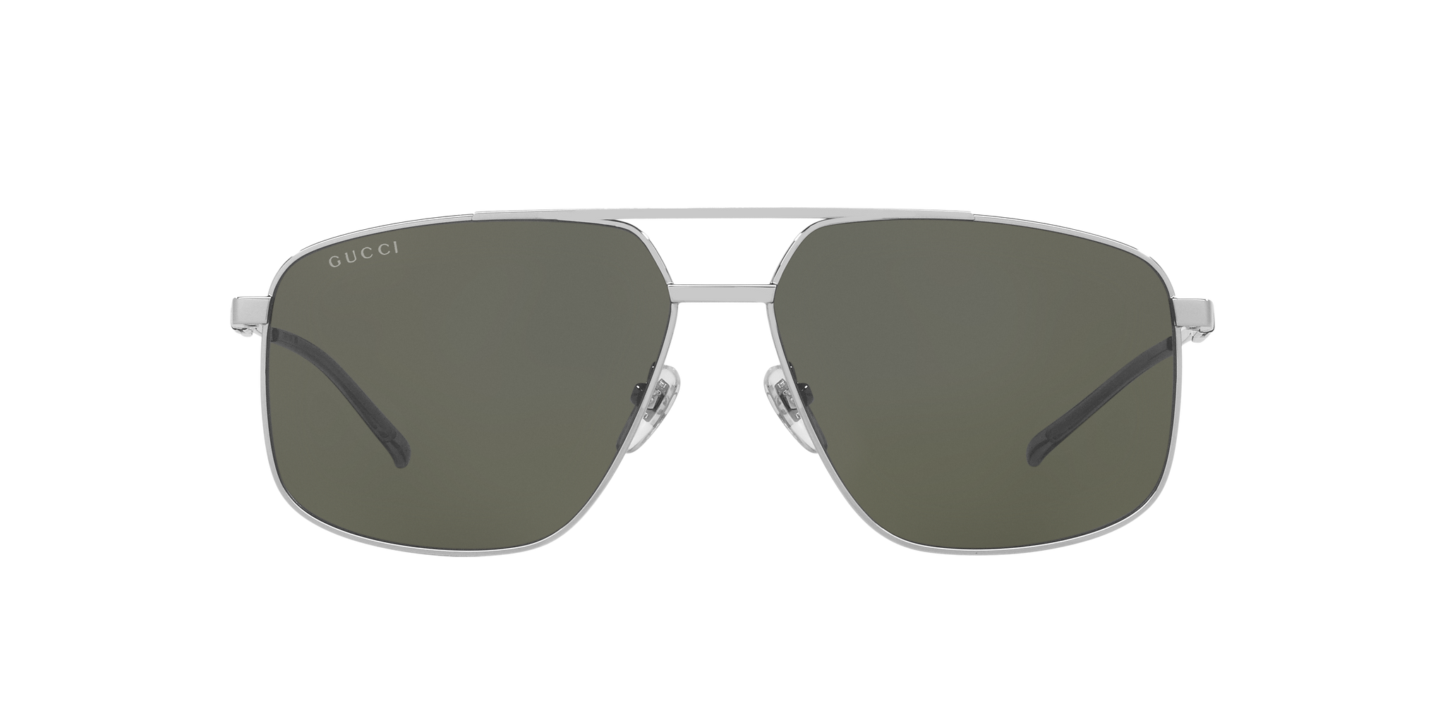 Gucci GG1676S Silver - Men Luxury Sunglasses Grey Lens Gucci