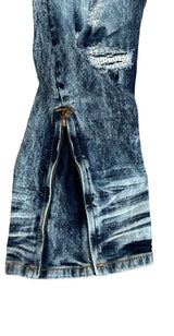 FWRD Denim Men Stacked Jeans With Zipper (Blue)