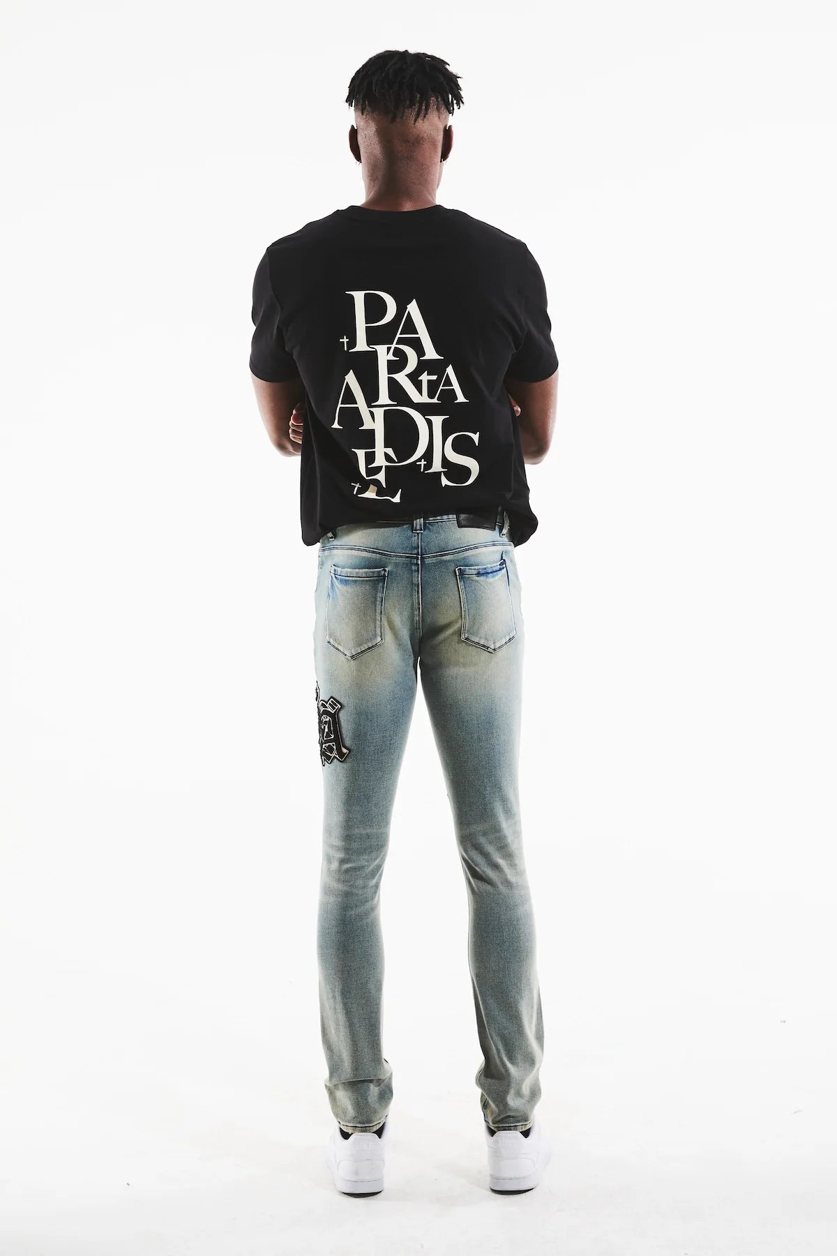 RTA - Liam Short Sleeve Tee | Black Paradise RTA