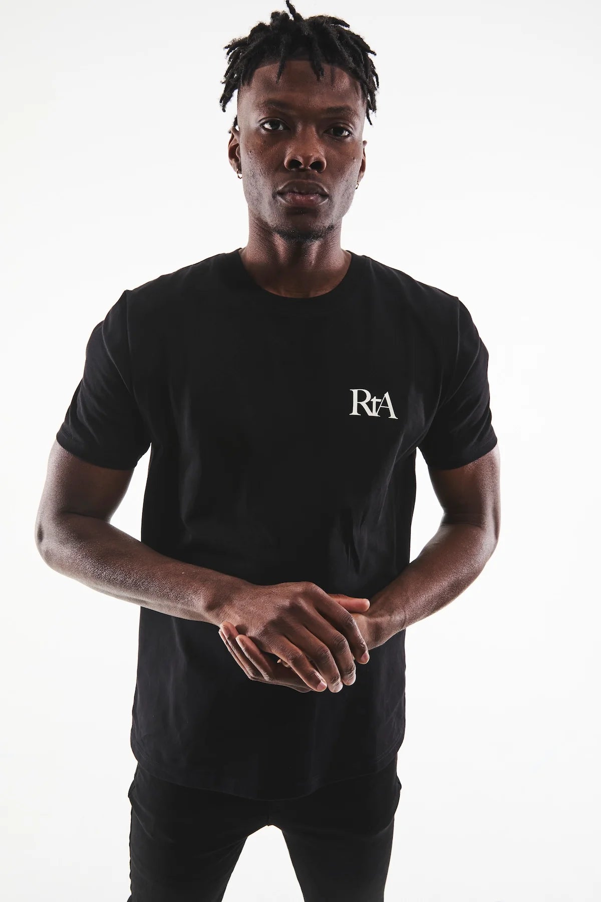 RTA - Liam Short Sleeve Tee | Black Paradise RTA