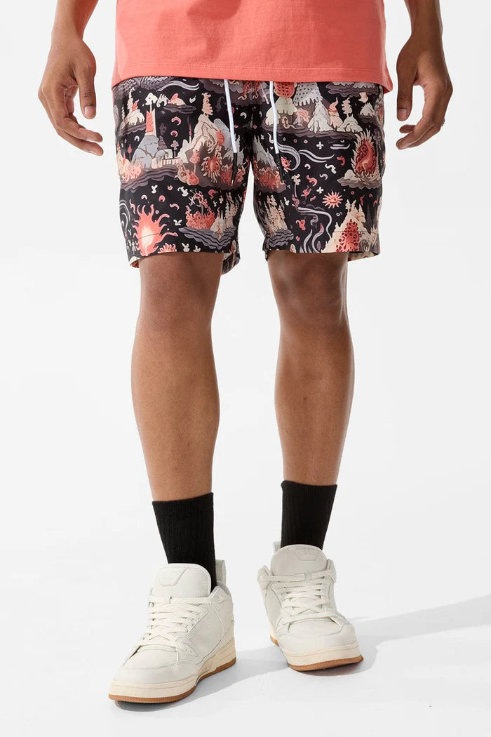 Jordan Craig - Retro - Ibiza Lounge Shorts - Midnight Jordan Craig