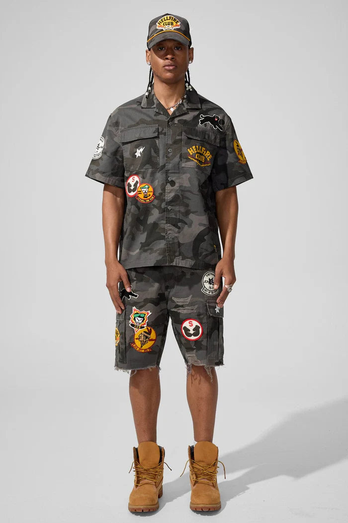 Jordan Craig - War Angel Work Shirt - Black Camo