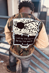 Jordan Craig Kids Life of Vice Varsity Jacket - Vintage Camo Jordan Craig