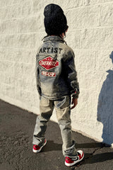 Jordan Craig - Kids Local Dealer Trucker Jacket & Stacked Denim Set - Desert