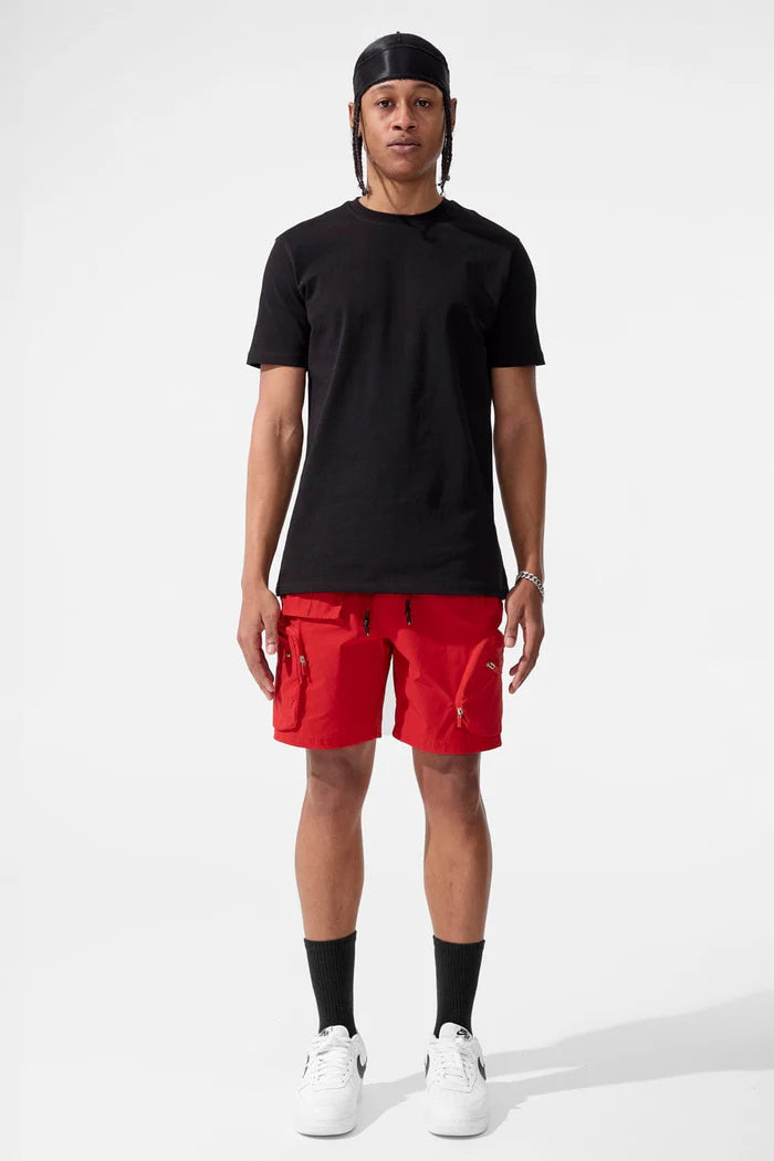 Jordan Craig - Retro - Altitude Cargo Shorts - Red Jordan Craig
