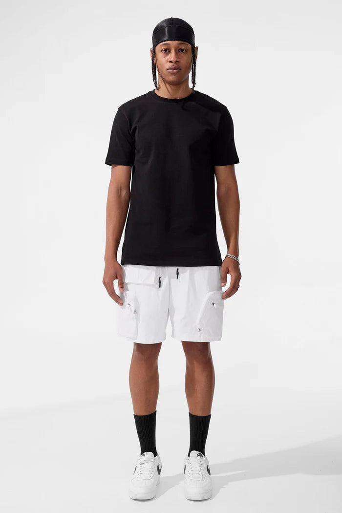 Jordan Craig - Retro - Altitude Cargo Shorts - White Jordan Craig