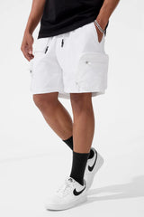Jordan Craig - Retro - Altitude Cargo Shorts - White Jordan Craig
