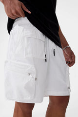 Jordan Craig - Retro - Altitude Cargo Shorts - White Jordan Craig