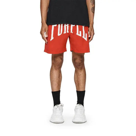 Purple Brand Uppercut All Around Shorts - Red - P504-PRUC224 - BLVD