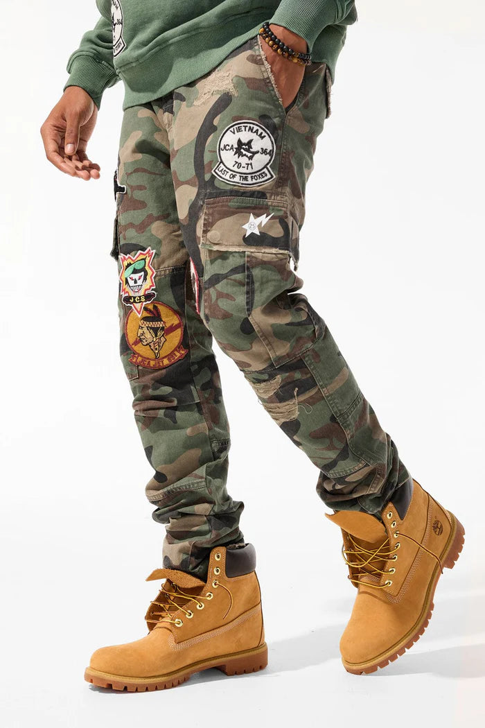 Jordan Craig Xavier - Hellfire Cargo Pants (Vintage Camo Diary)