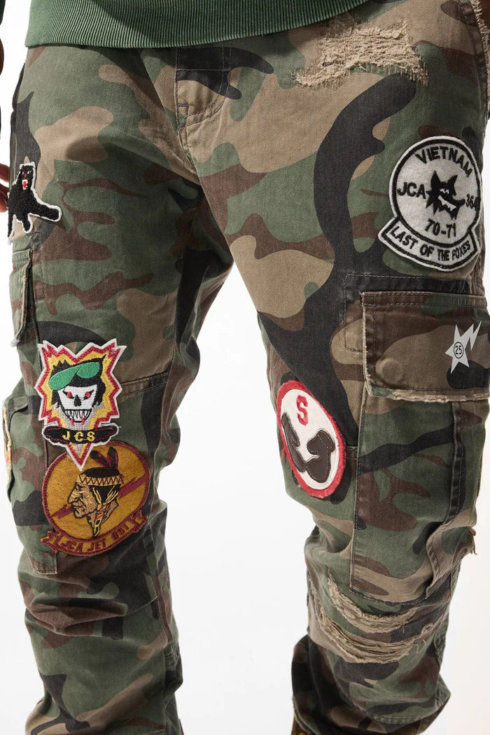 Jordan Craig Xavier - Hellfire Cargo Pants (Vintage Camo Diary)