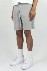 Rm - Washed Rhinestone Galaxy Ft Shorts