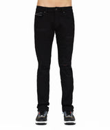 Cult Of Individuality Rocker Slim - Premium Stretch In Black Ink Jeans - BLVD