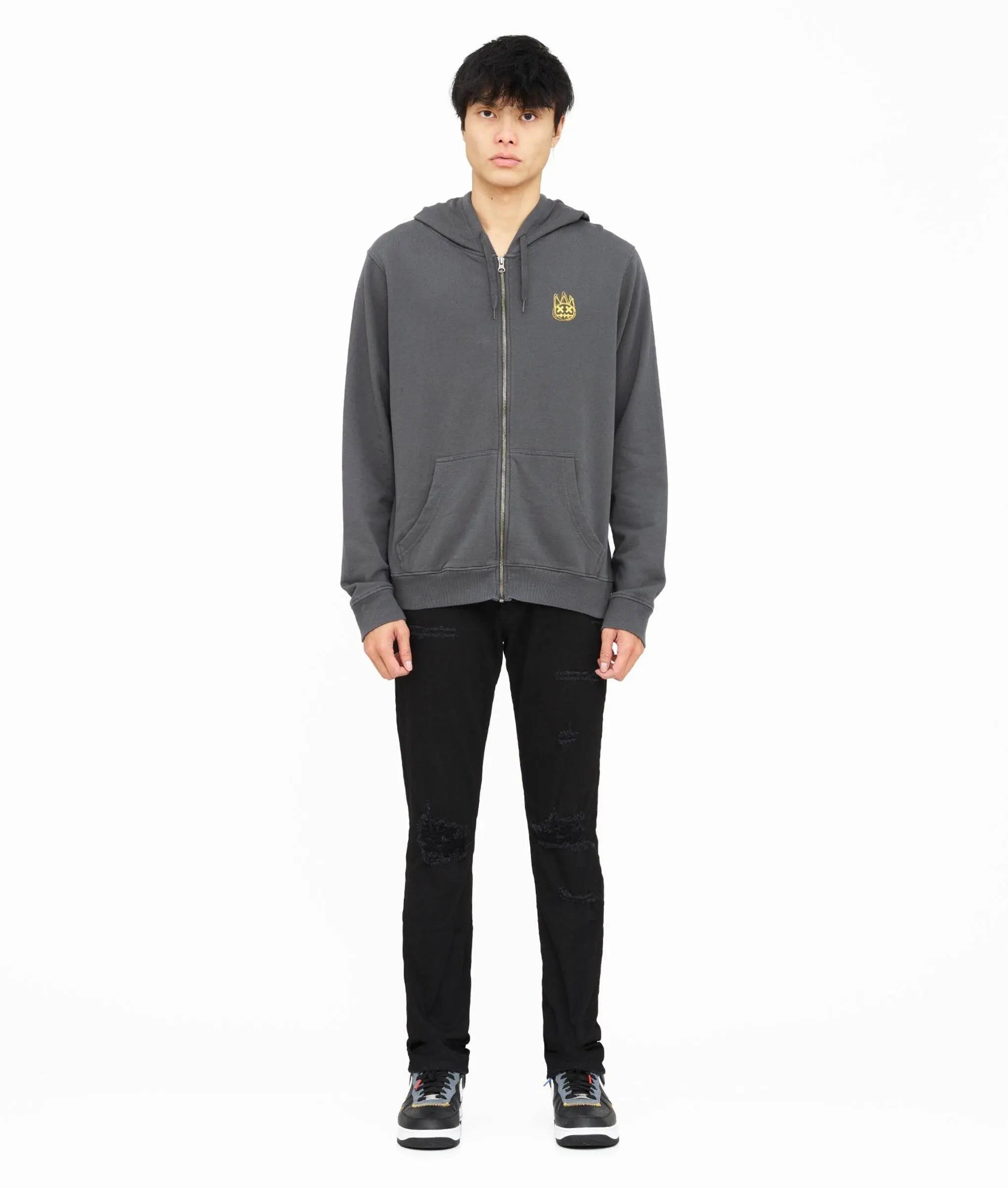 Cult Of Individuality Rocker Slim - Premium Stretch In Black Ink Jeans - BLVD
