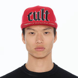 Cult Of Individuality - Old English Cult Logo Hat in High Risk Red - BLVD