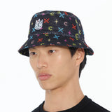 Cult Of Individuality - Mesh Bucket Hat in Cult Repeat Pattern - BLVD
