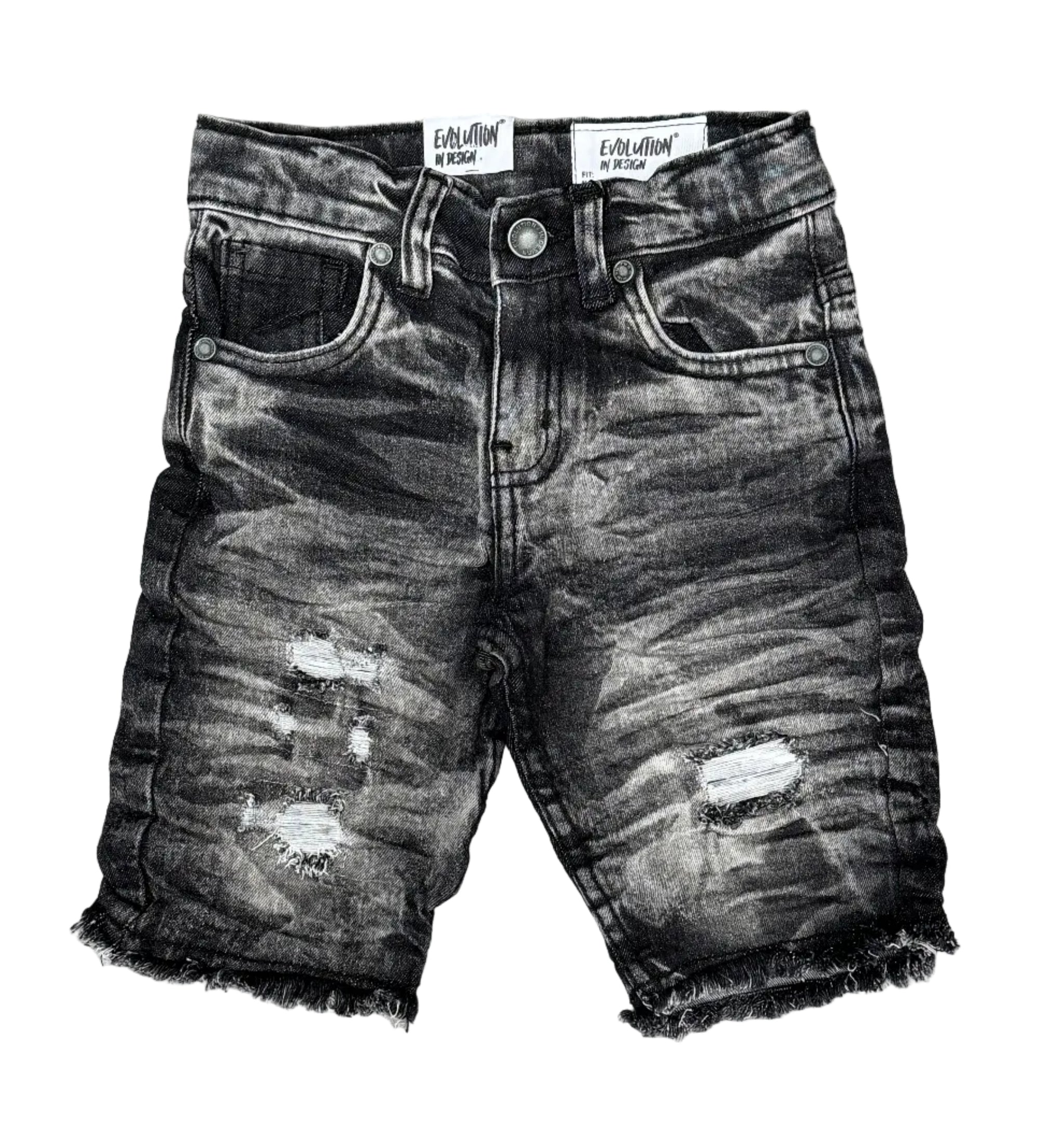 Evolution - Kids Wild Tiger Denim Shorts