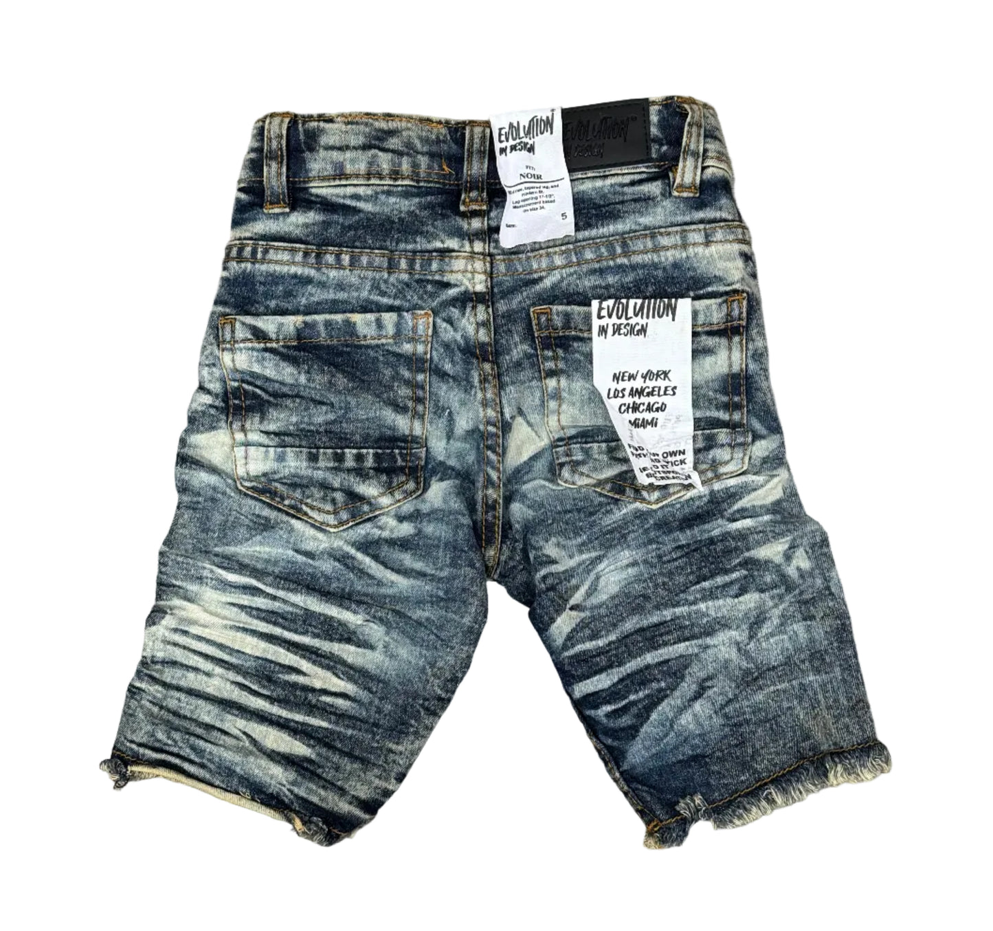 Evolution - Kids Wild Tiger Denim Shorts