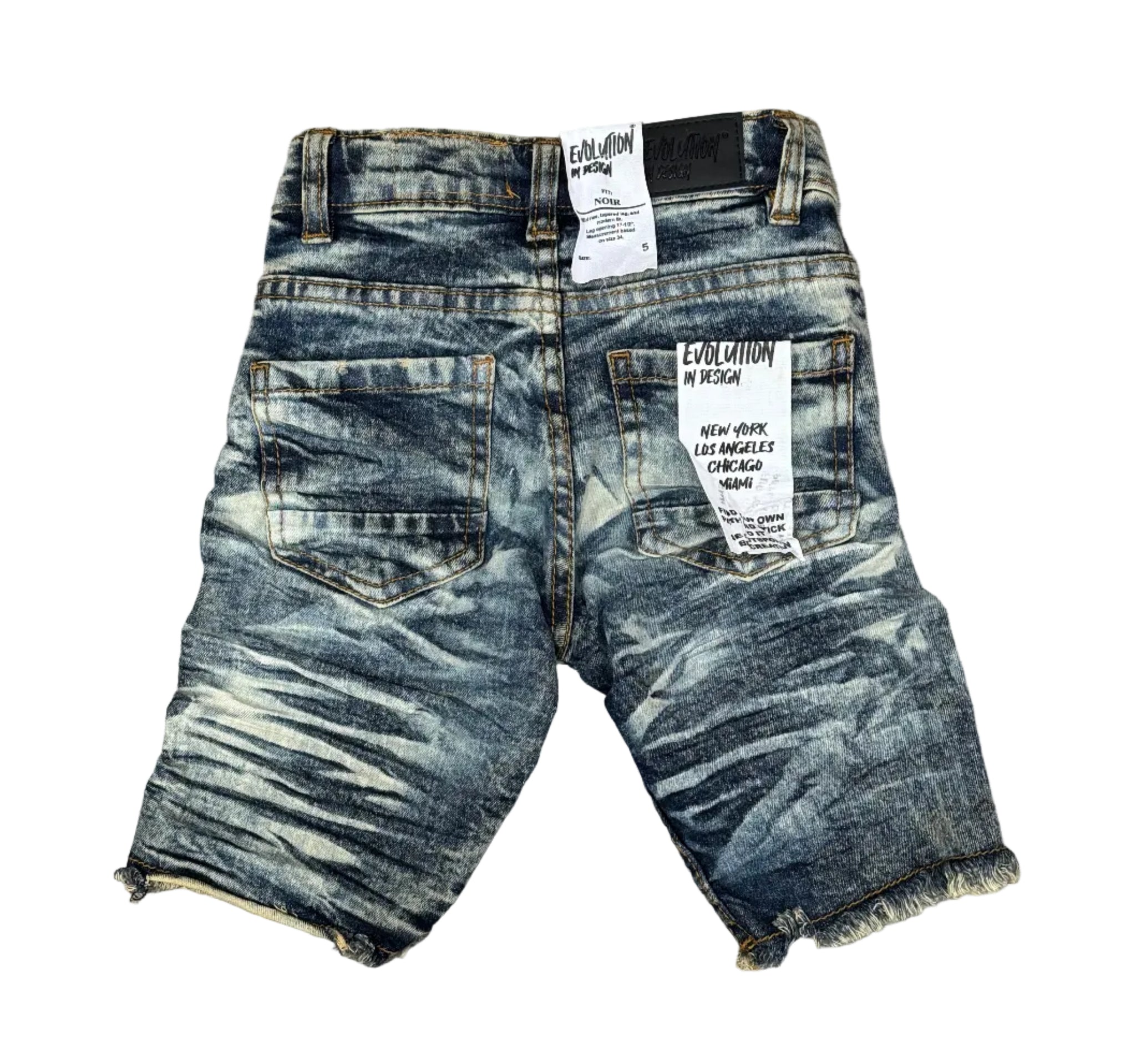 Evolution - Kids Wild Tiger Denim Shorts