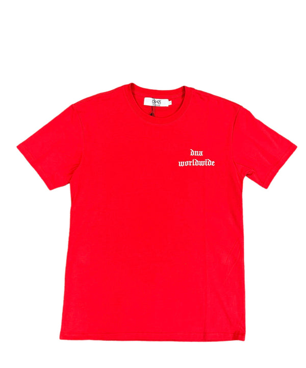Dna Men Worldwide T-Shirt (Red / White )