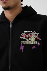 Jordan Craig - Paradise Pictures Zip Up Hoodie - Black Jordan Craig