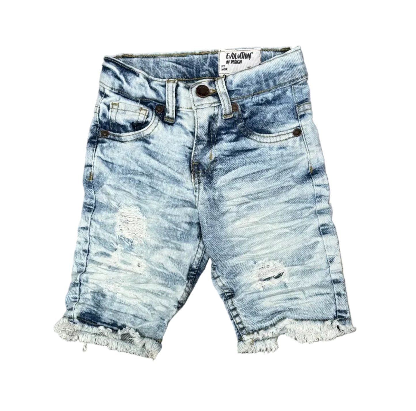 Evolution - Kids Wild Tiger Denim Shorts