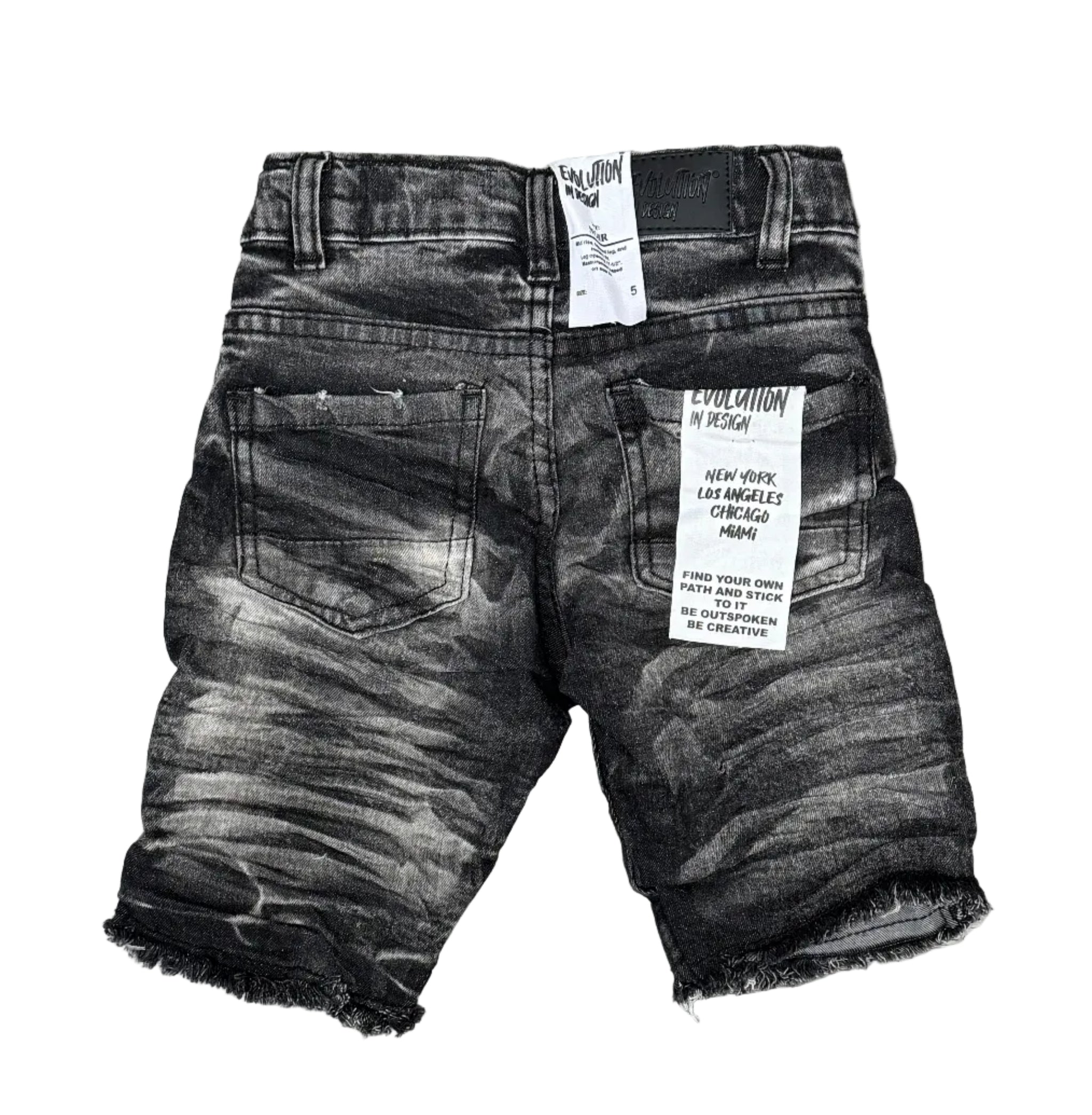 Evolution - Kids Wild Tiger Denim Shorts