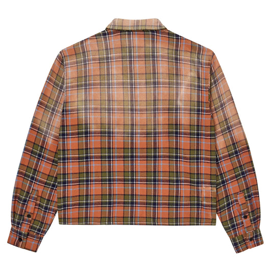 Vale Forever - Pumpkin Patch Flannel - Orange / Green Vale Forever