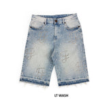 Focus - All Over Rhinestone Shorts