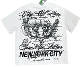 Space Ape - Angel NYC T-shirt  - White Black