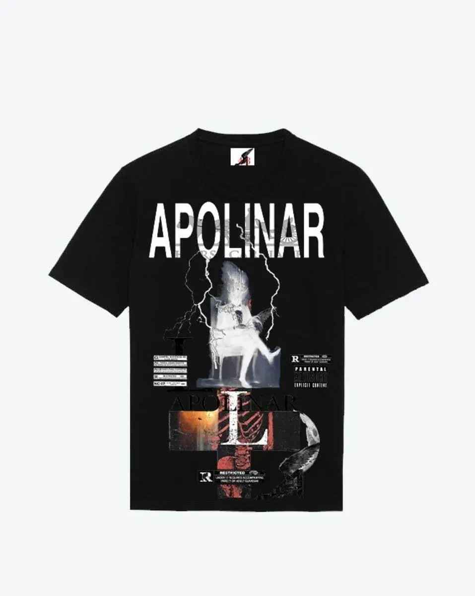 Apolinar Apoli Rated Tee - Black - BLVD
