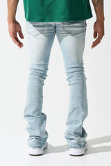 Serenede "Sky'' Stacked Jeans - Blue - BLVD