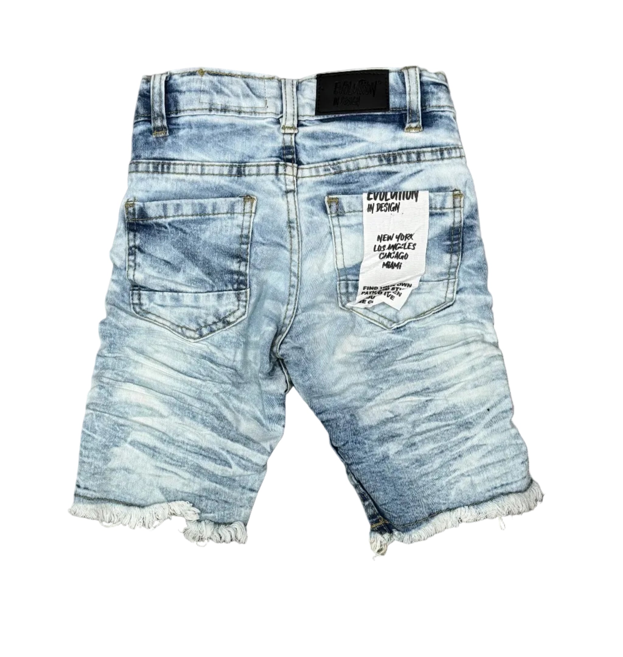 Evolution - Kids Wild Tiger Denim Shorts