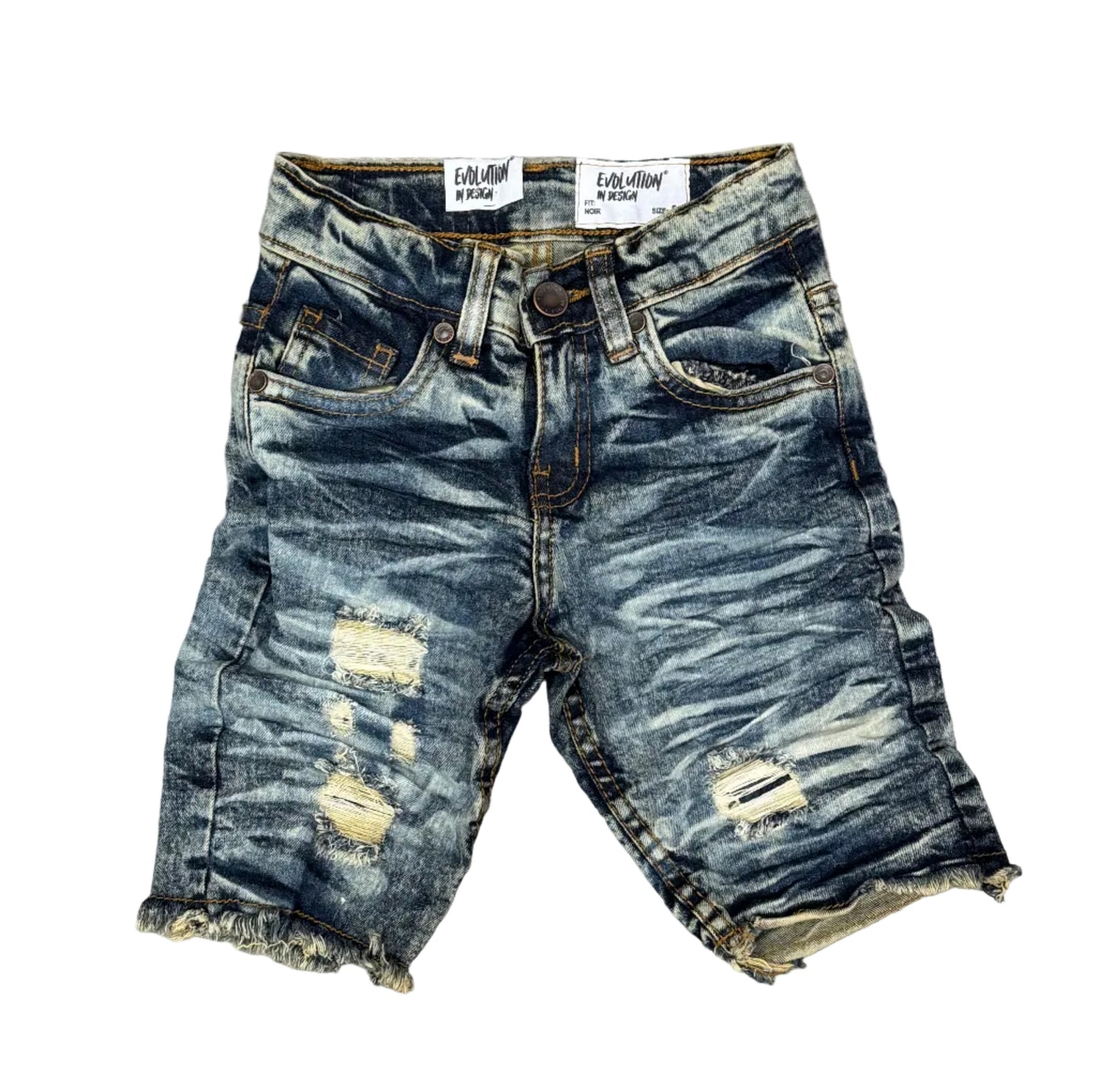 Evolution - Kids Wild Tiger Denim Shorts
