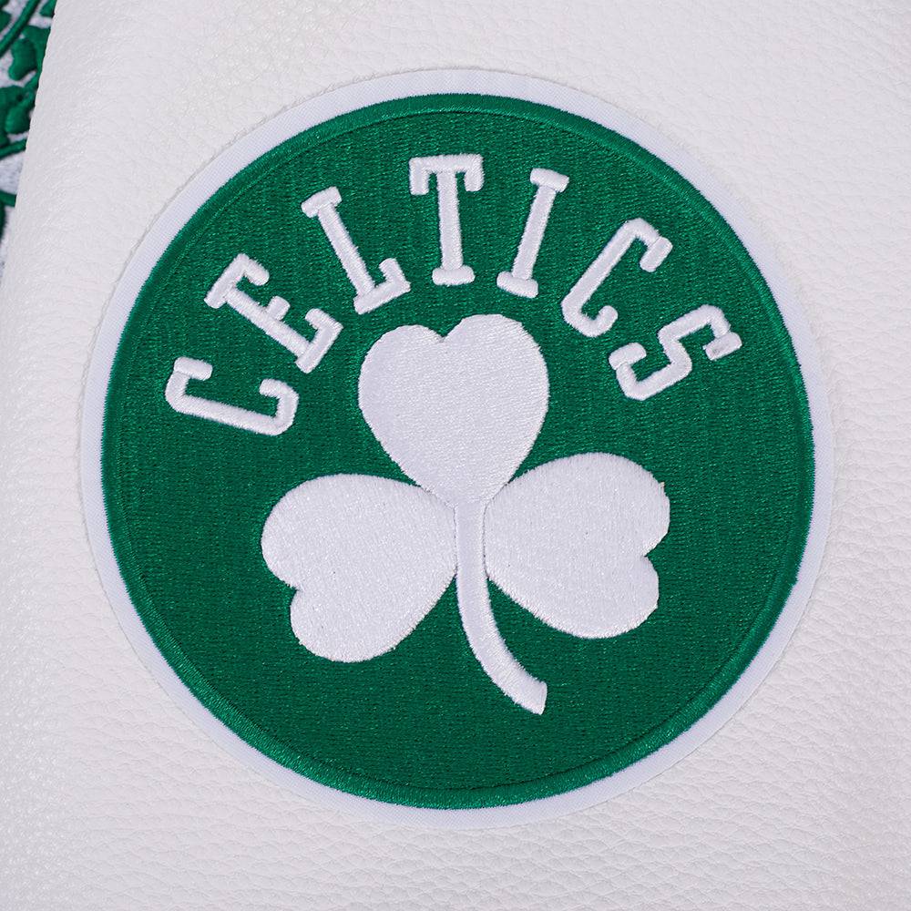 Pro Standard - NBA Boston Celtics All Pro Men's Varsity Jacket - Kelly Green/ White