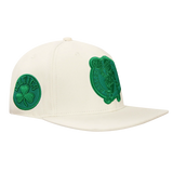 Pro Standard - NBA Boston Celtics Triple Tonal Wool Snapback Hat - Eggshell Green