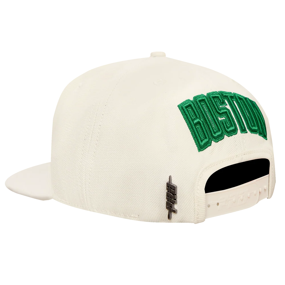 Pro Standard - NBA Boston Celtics Triple Tonal Wool Snapback Hat - Eggshell Green