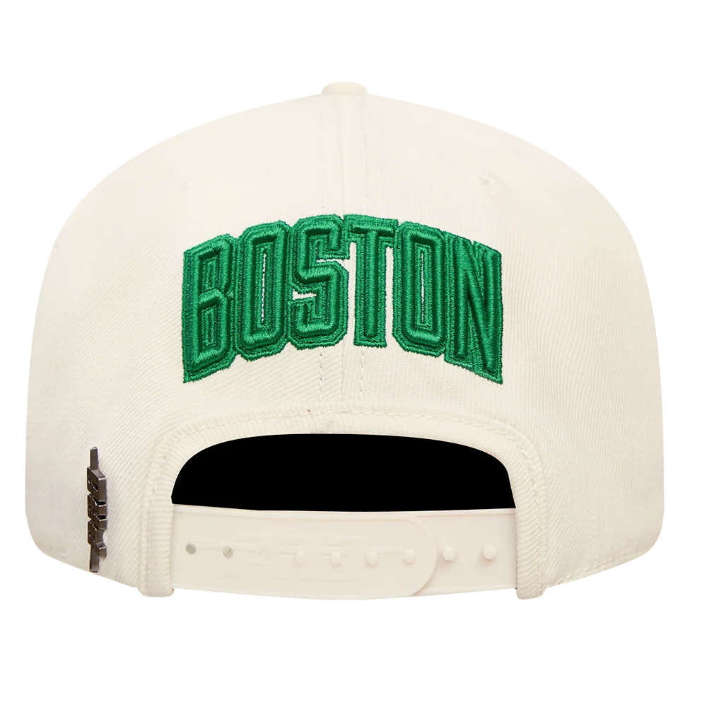 Pro Standard - NBA Boston Celtics Triple Tonal Wool Snapback Hat - Eggshell Green