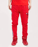 Pro Standard - Chicago Bulls Script Tail Hoodie & Sweatpants Set - Red Black