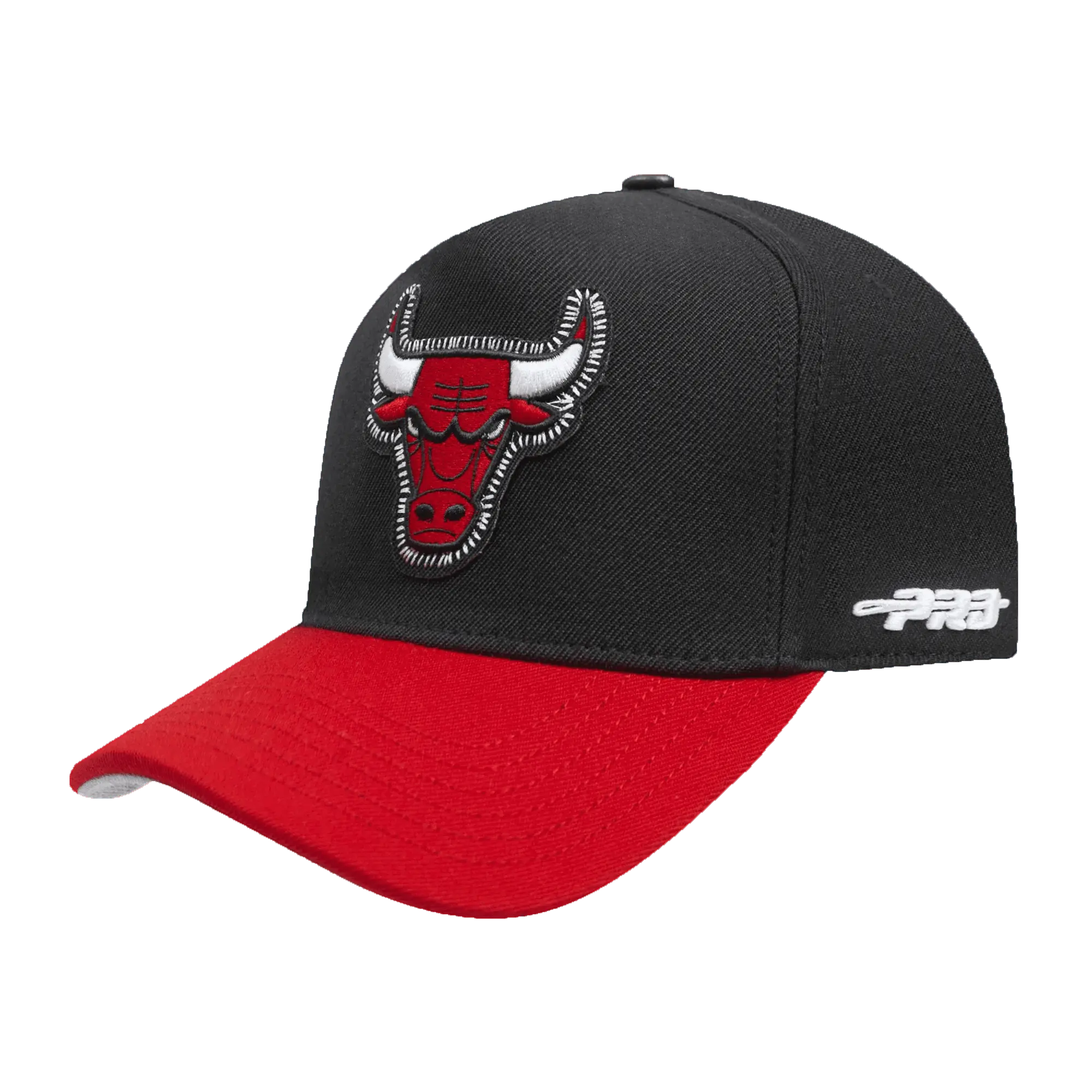 Pro Standard - Nba Chicago Bulls Diy Pick Stitch Pinch Front Snapback Hat - Black / Red - BLVD