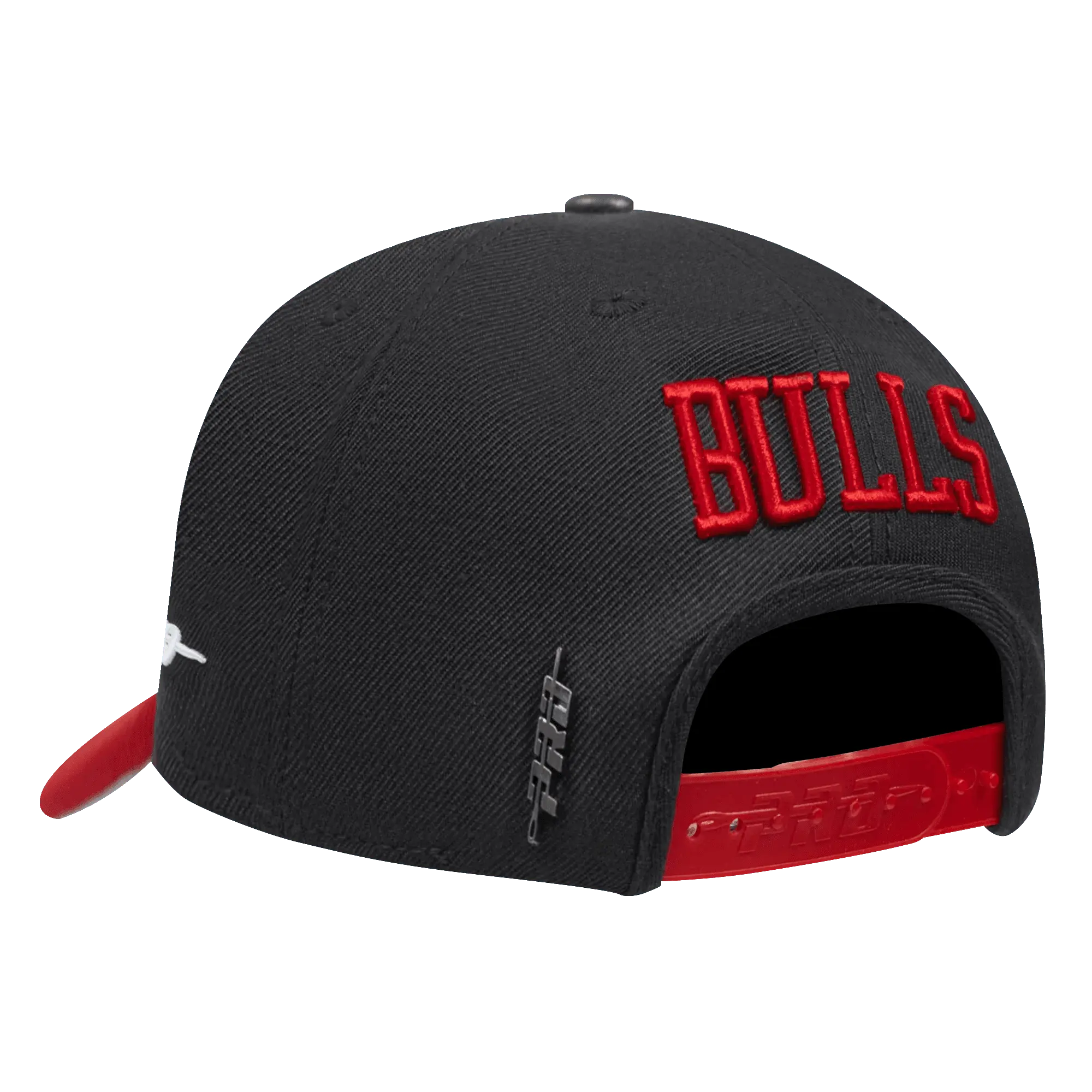 Pro Standard - Nba Chicago Bulls Diy Pick Stitch Pinch Front Snapback Hat - Black / Red - BLVD