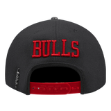 Pro Standard - Nba Chicago Bulls Diy Pick Stitch Pinch Front Snapback Hat - Black / Red - BLVD