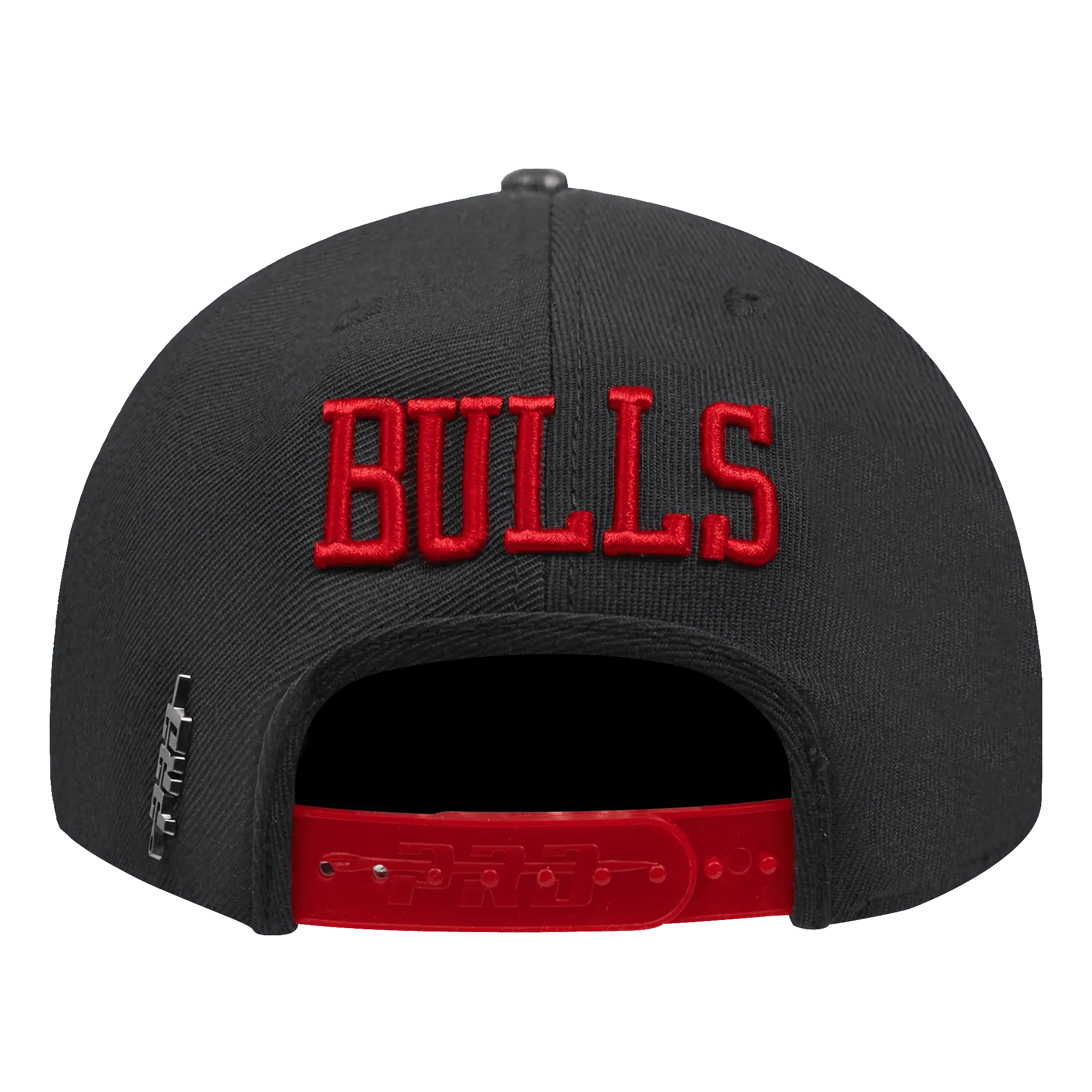 Pro Standard - Nba Chicago Bulls Diy Pick Stitch Pinch Front Snapback Hat - Black / Red - BLVD