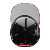 Pro Standard - Nba Chicago Bulls Diy Pick Stitch Pinch Front Snapback Hat - Black / Red - BLVD
