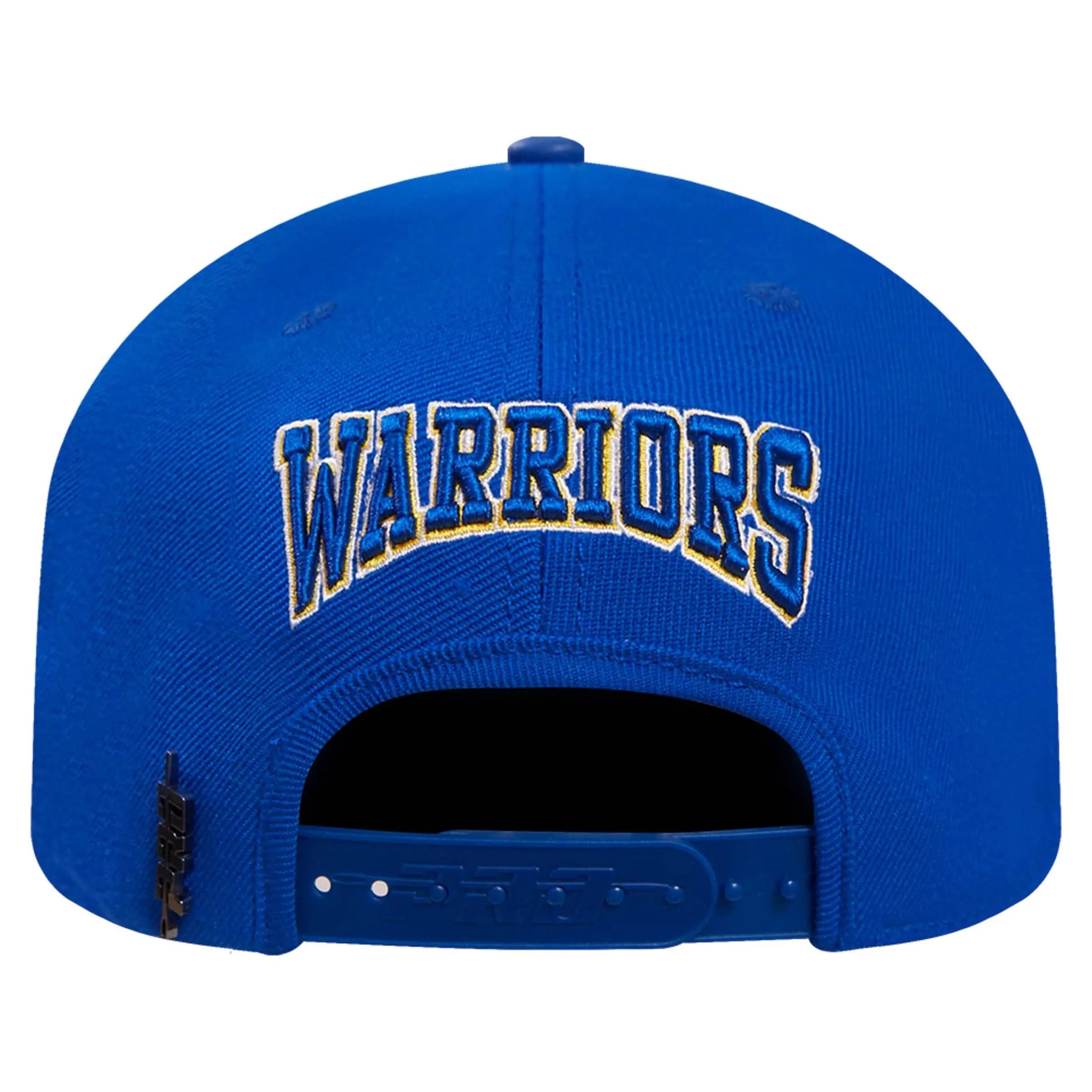 Pro Standard - Golden State Warriors Crest Emblem Wool Snapback Hat - Royal Blue Yellow - BLVD