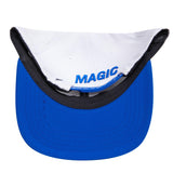 Pro Standard - Orlando Magic Classic Chenille Wool Snapback Hat - White / Blue