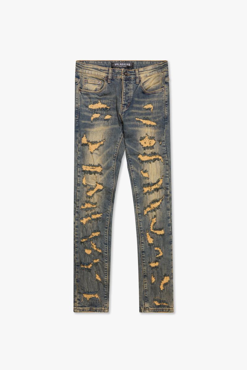 Valabasas - Breach Skinny Denim - Vintage Wash Valabasas