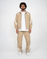 Eptm - Men's Nylon Brumo Jacket & Pants Set - Khaki