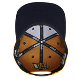 Pro Standard - Utah Jazz Retro Classic Primary Logo Wool Snapback Hat - Yellow / Black - BLVD